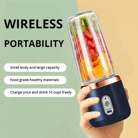 2 in 1 Rechargeable Portable USB Juicer